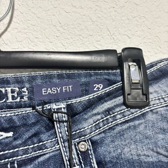 NWT Grace Jeans Womens Size 29 Blue Dark Wash Cotton Stretch Easy Fit Mid Rise - Picture 3 of 13